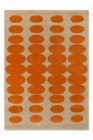 Exkluzivní vlněný koberec Orla Kiely Optical Oval Orange 3 – Sand
